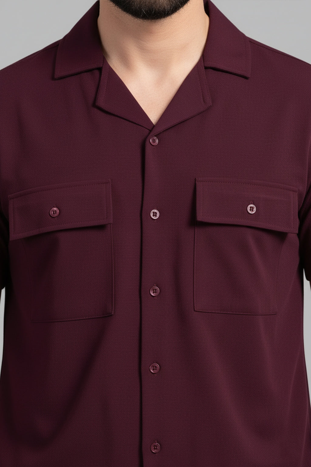 Mens - Dri Fit Tracksuit - Safari Co-Ord Set - Maroon