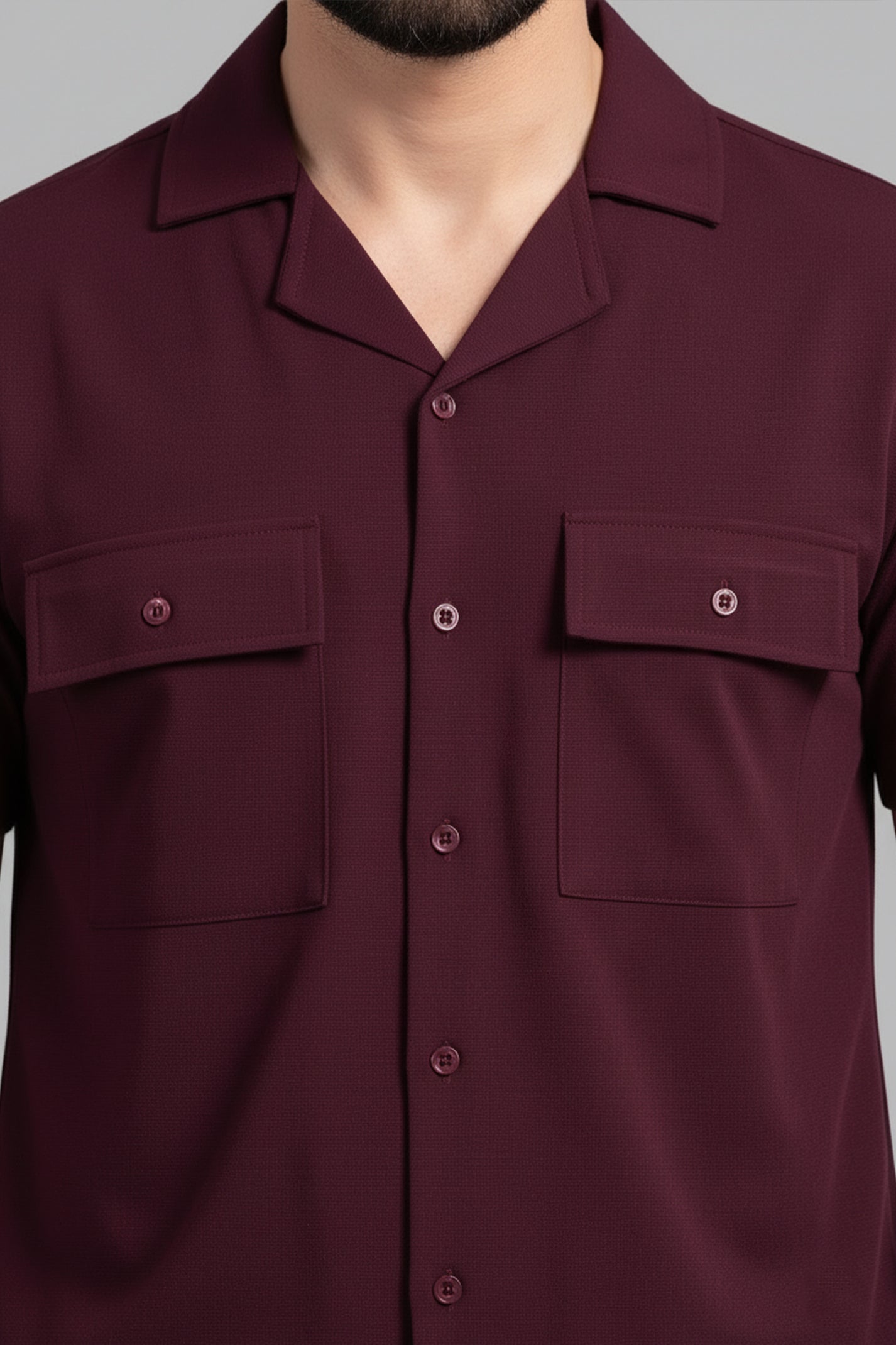 Mens - Dri Fit Tracksuit - Safari Co-Ord Set - Maroon