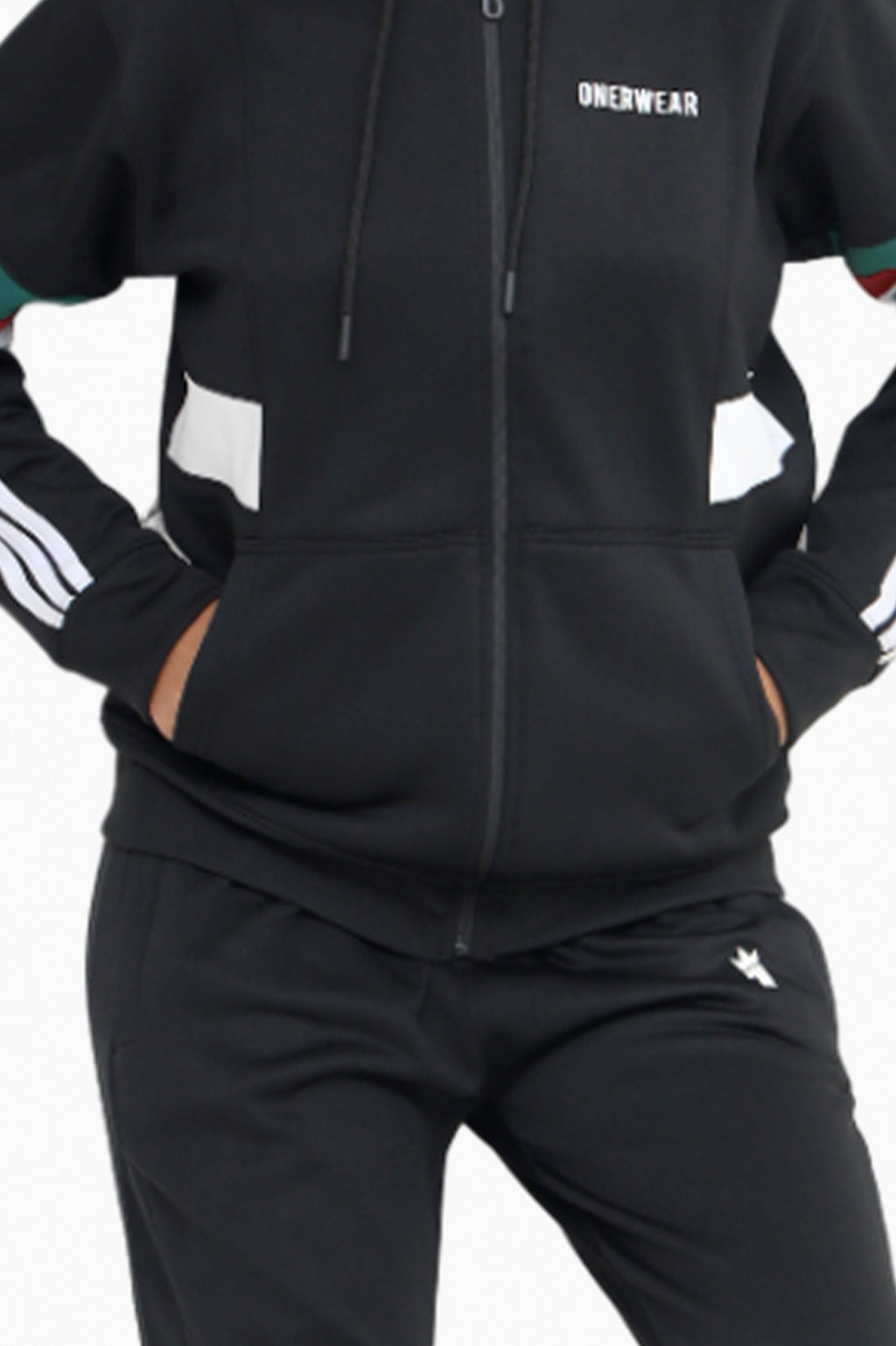 Womens - Winter Tracksuit - Tri Flare Black