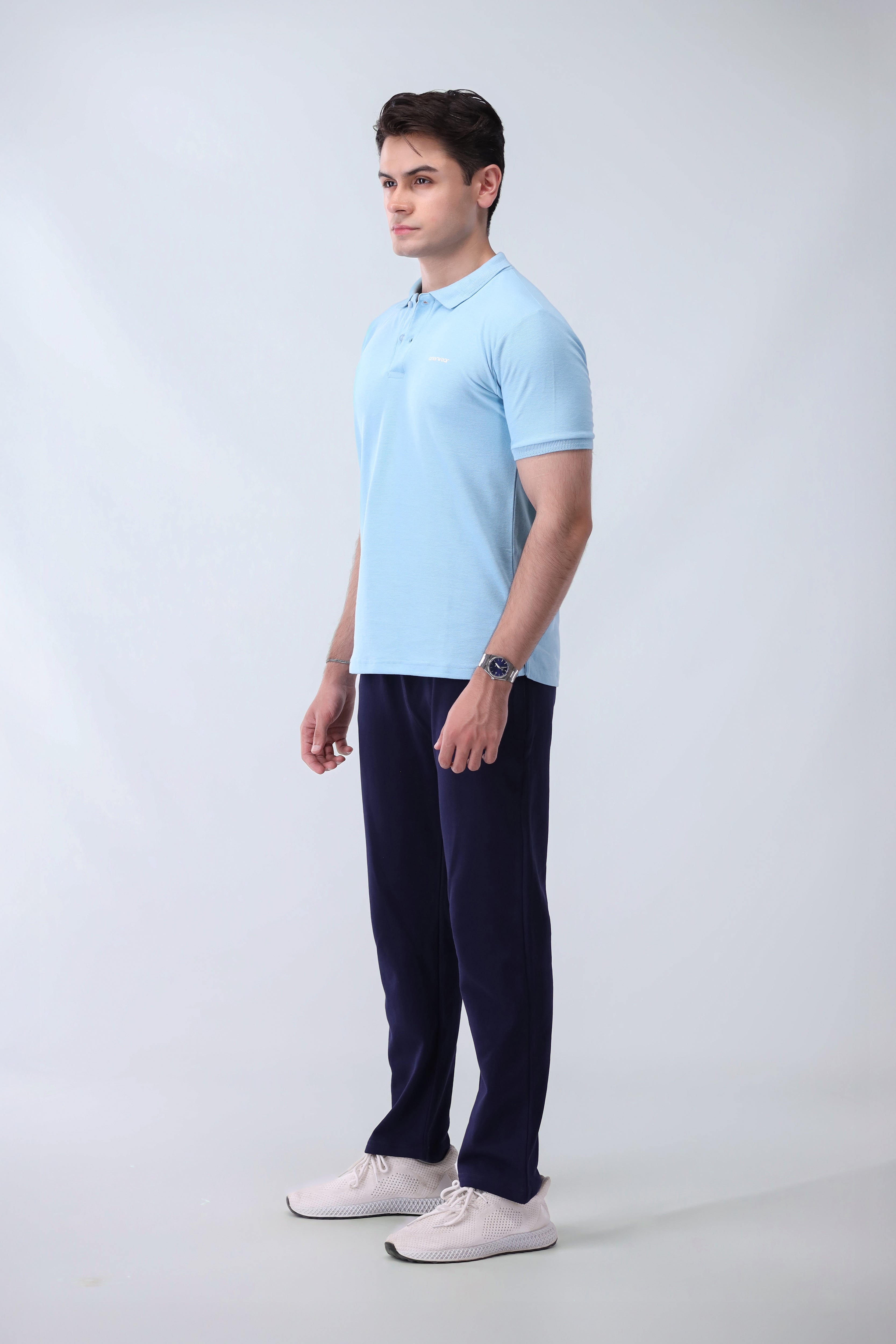 Mens - Cotton Tracksuit - Blue Space