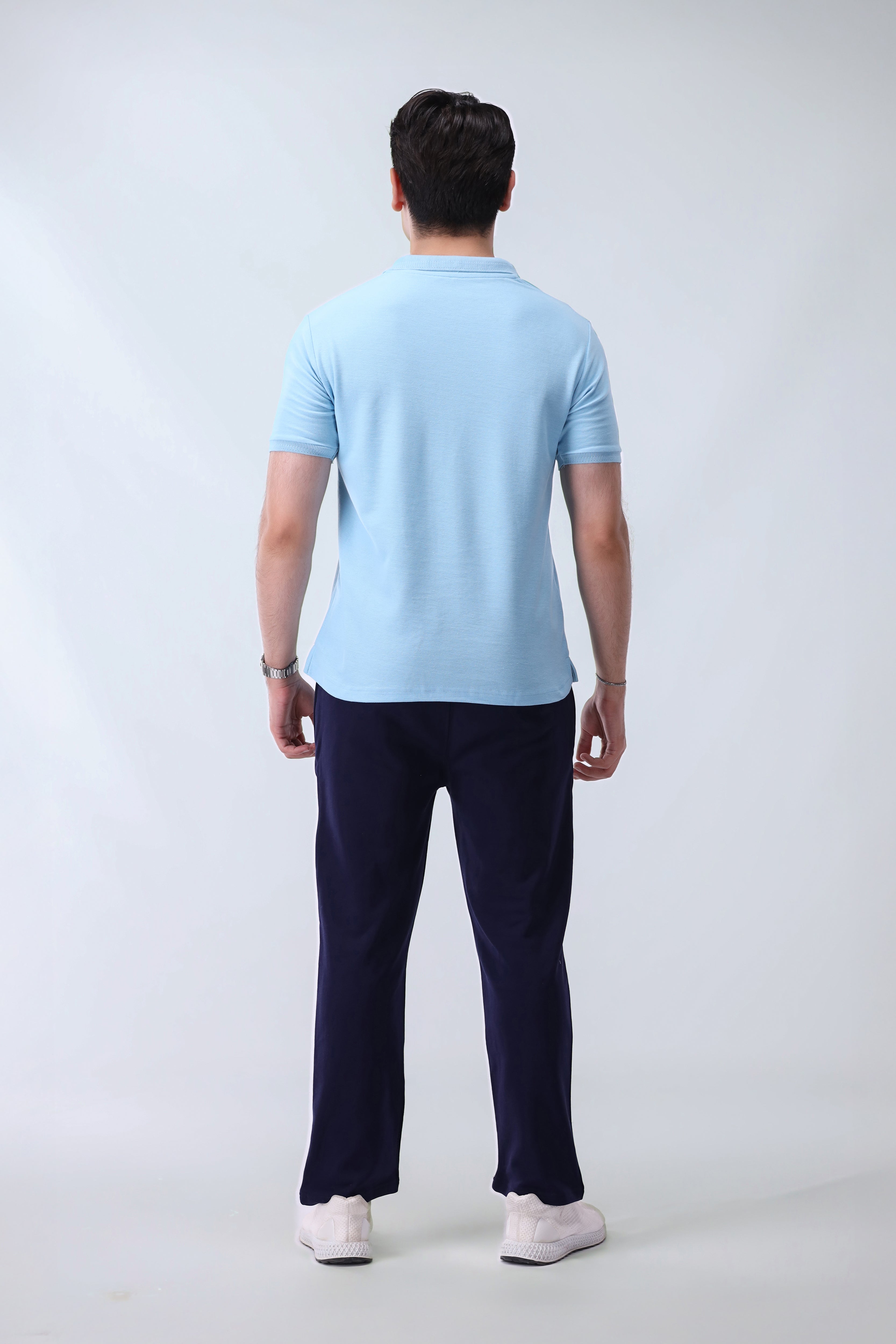 Mens - Cotton Tracksuit - Blue Space