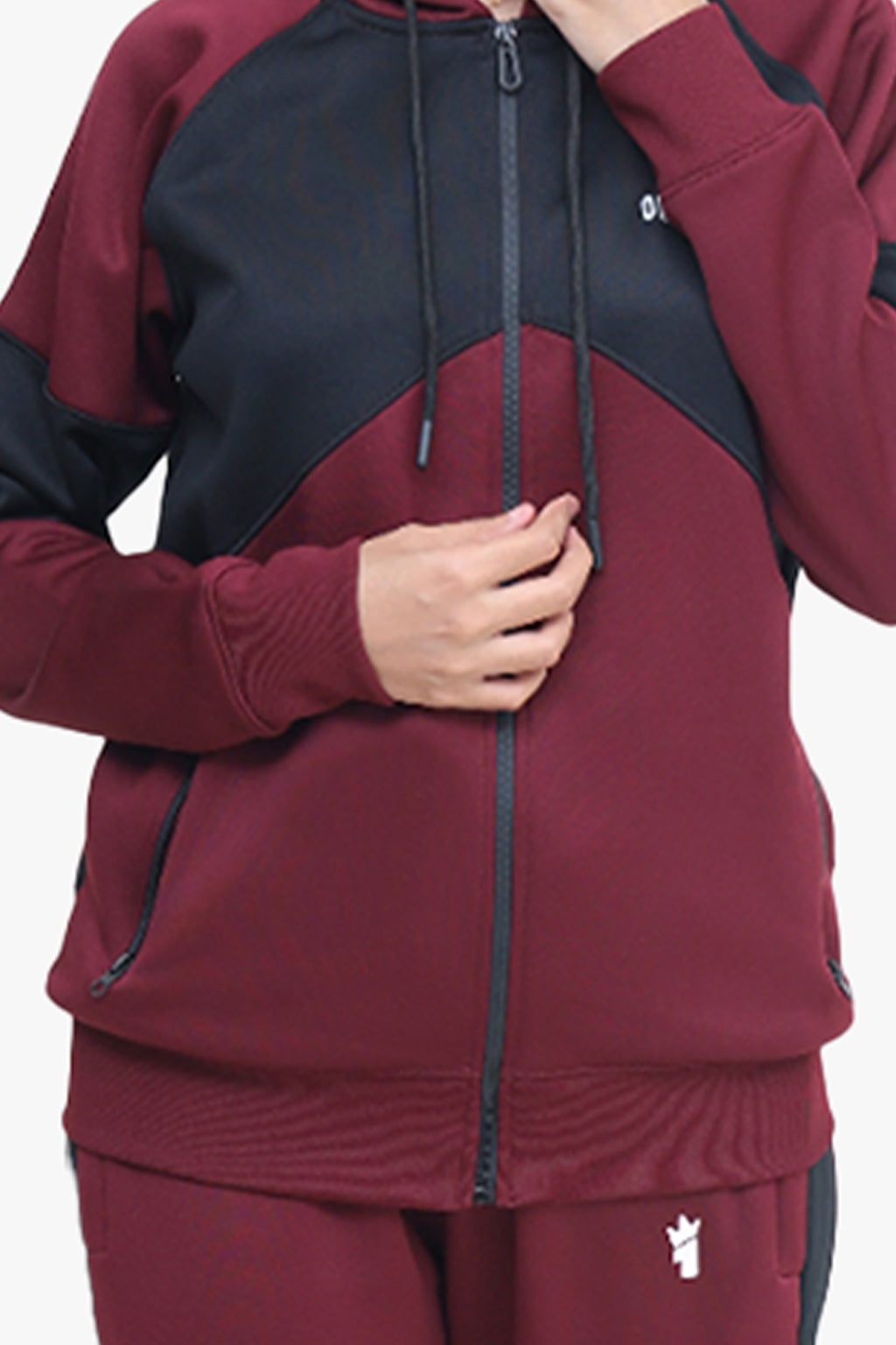 Womens - Winter Tracksuit - Maroon Velocity