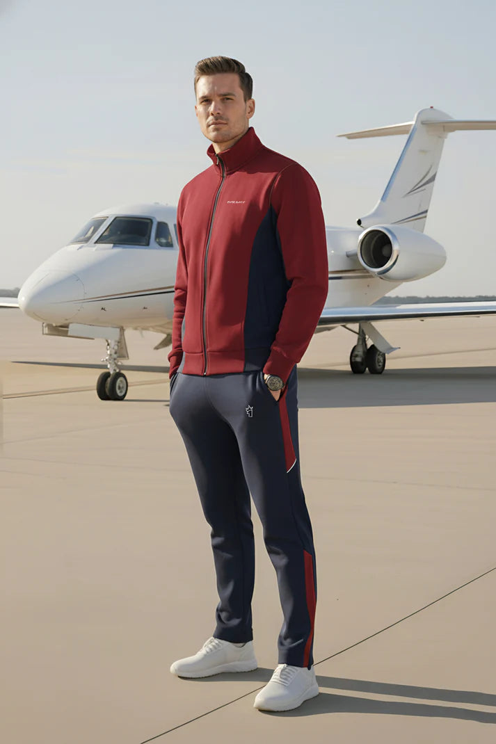 Men's - Winter Tracksuit - Red Jet