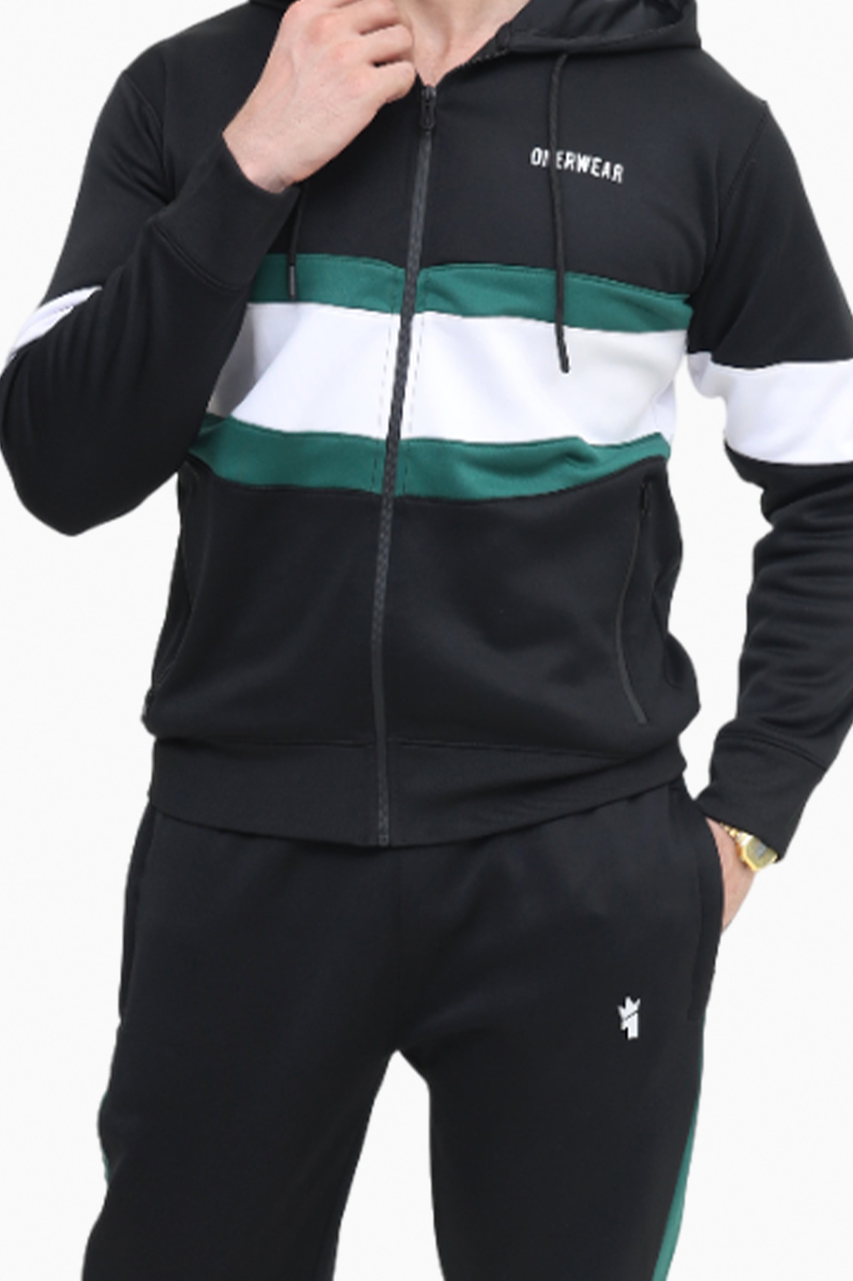 Mens - Winter Tracksuit - Green Onyx