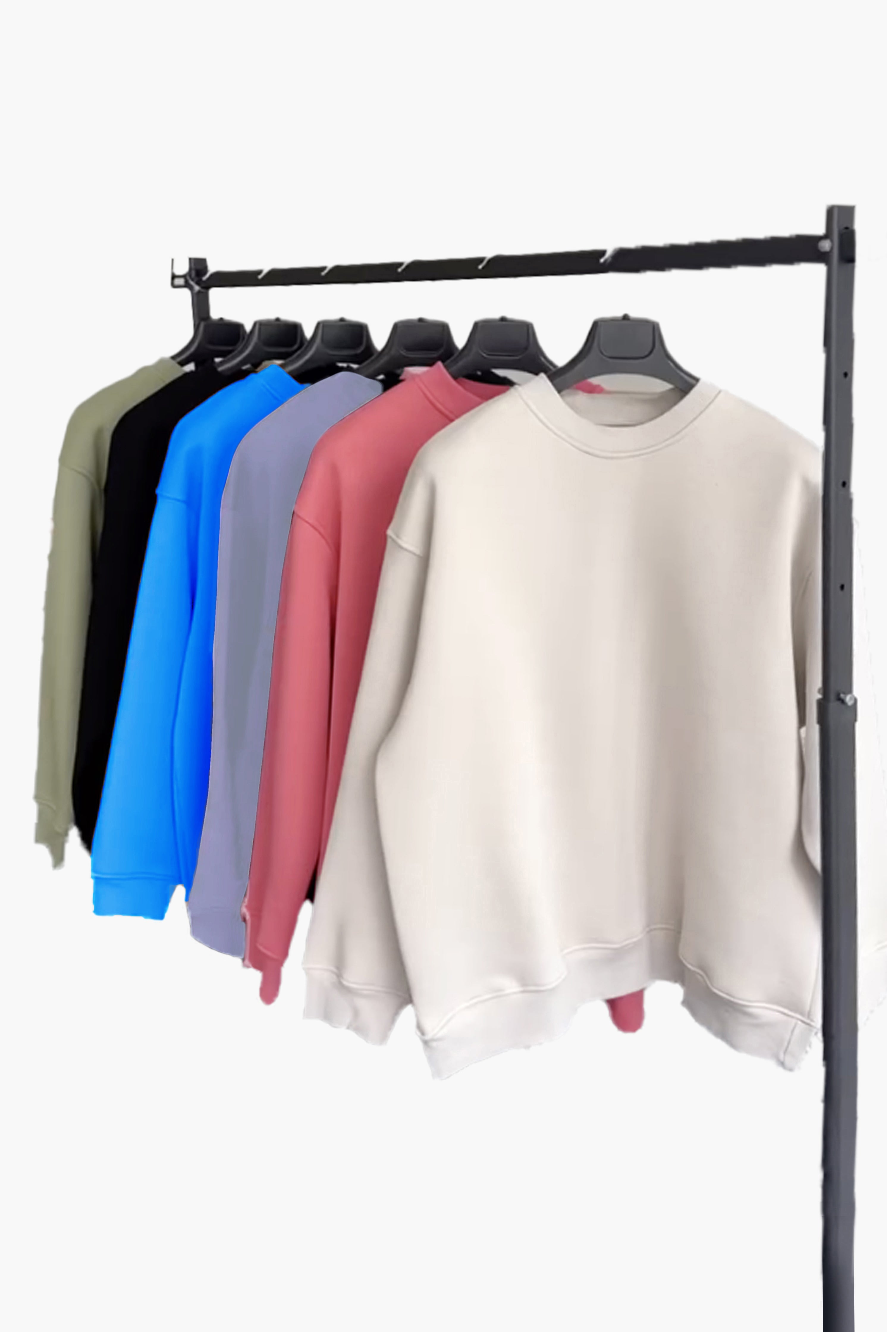 Black Baggy Drop Sweatshirt – Onerwear