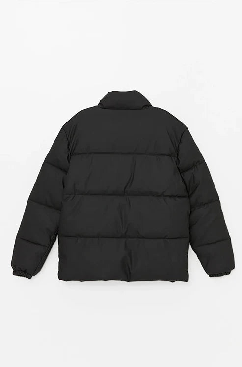 Women's - Puffer Jacket (Full Sleeves) - Black