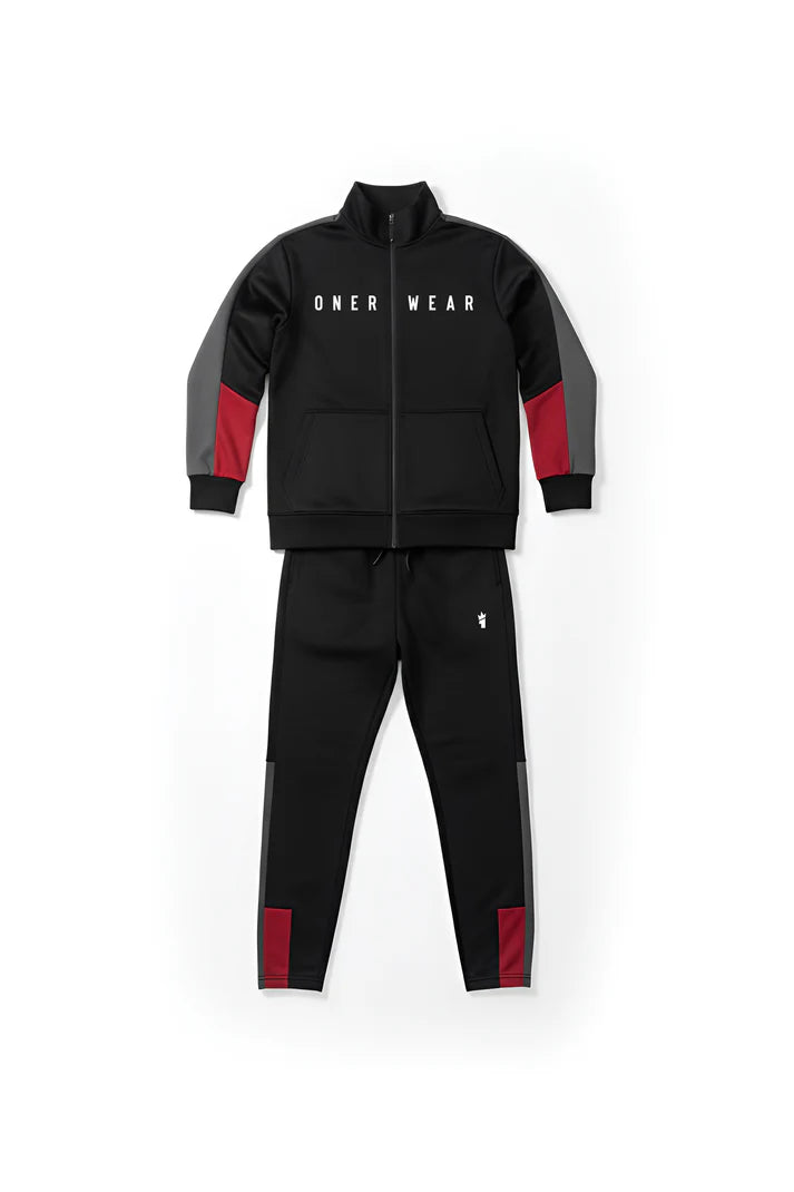 Womens - Winter Tracksuit - Black Boost