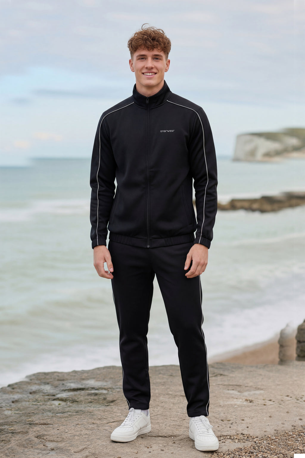 Men's - Winter Tracksuit - Black Shadow Line