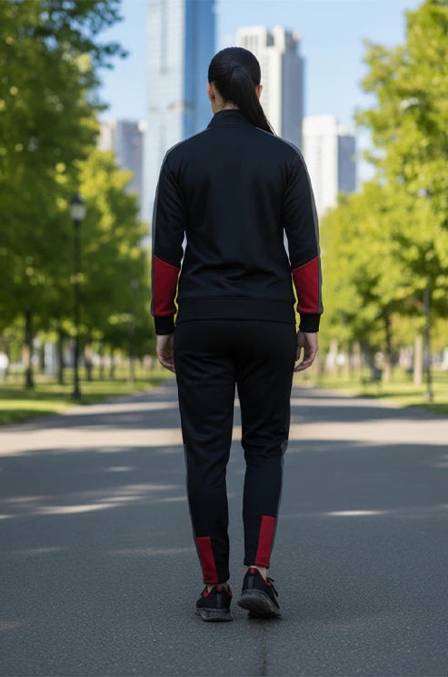 Womens - Winter Tracksuit - Black Boost