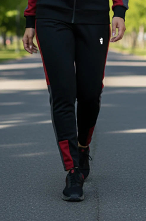 Womens - Winter Tracksuit - Black Boost