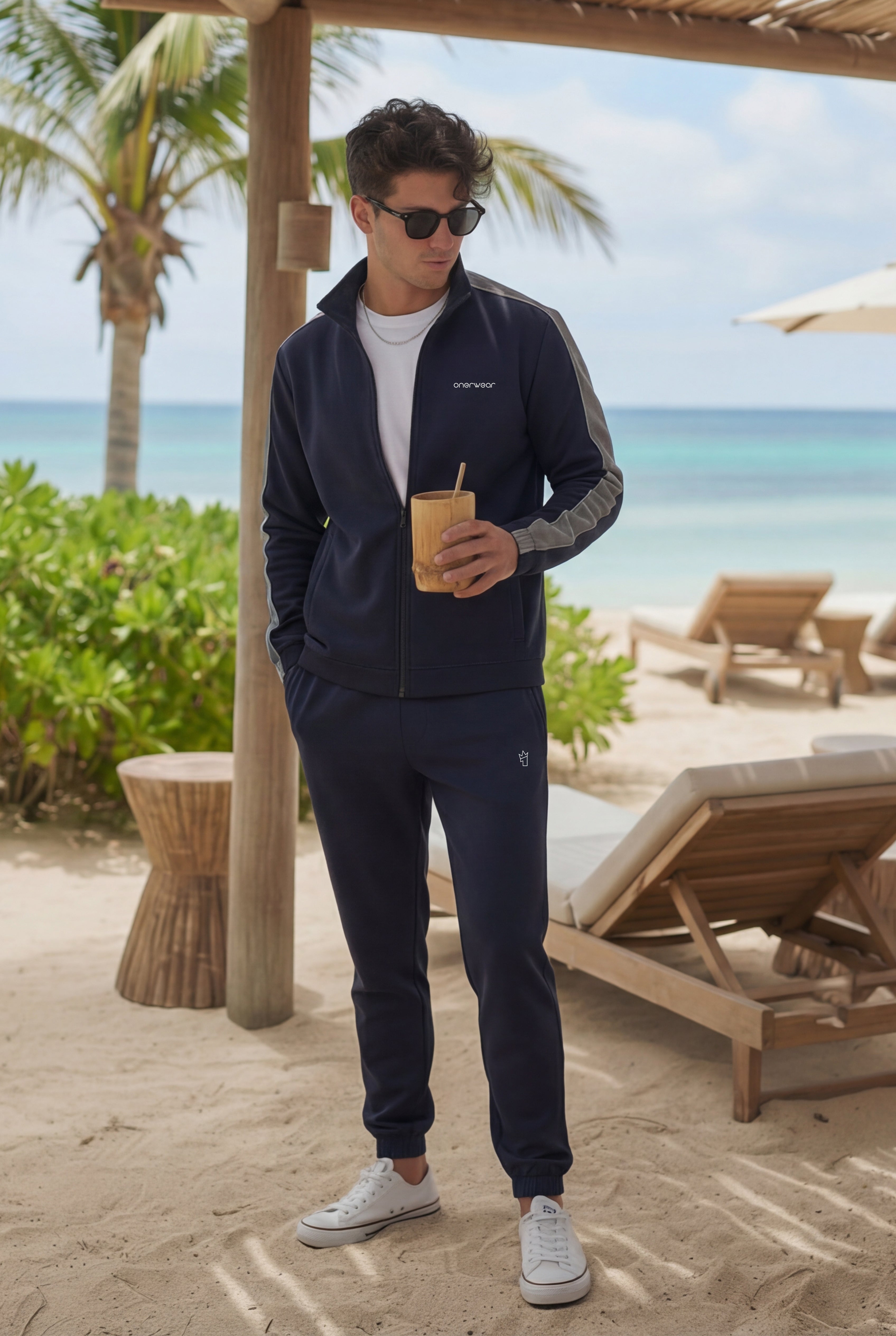 Men's - Winter Tracksuit - Blue Ocean