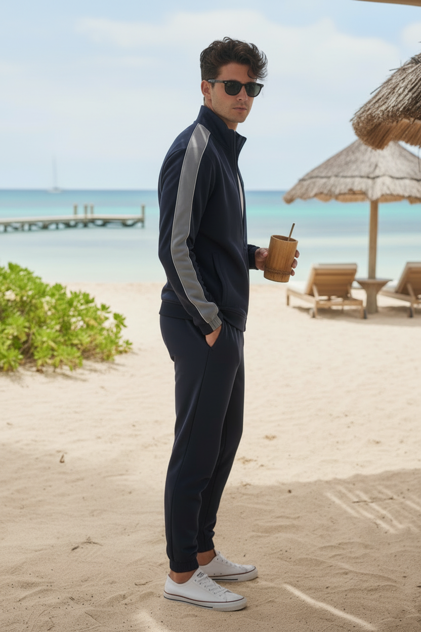 Men's - Winter Tracksuit - Blue Ocean