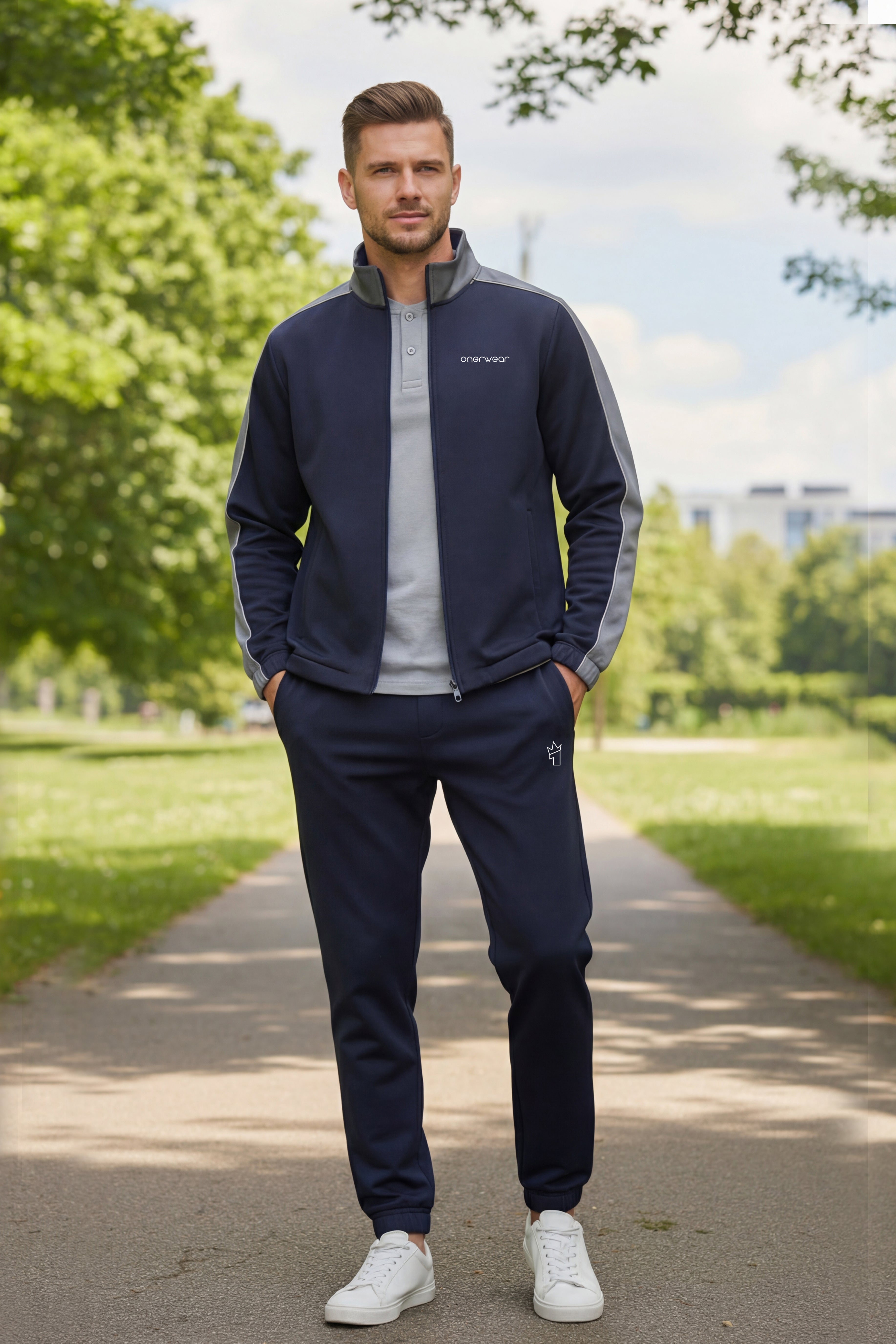 Men's - Winter Tracksuit - Blue Ocean