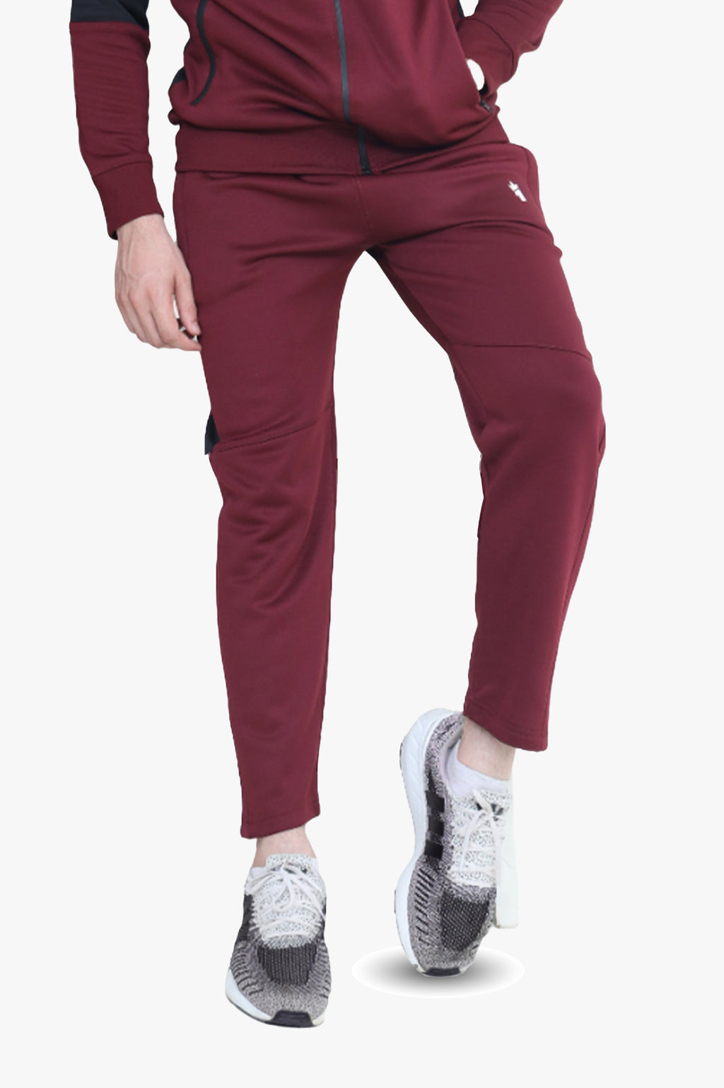 Mens - Winter Tracksuit - Maroon Velocity