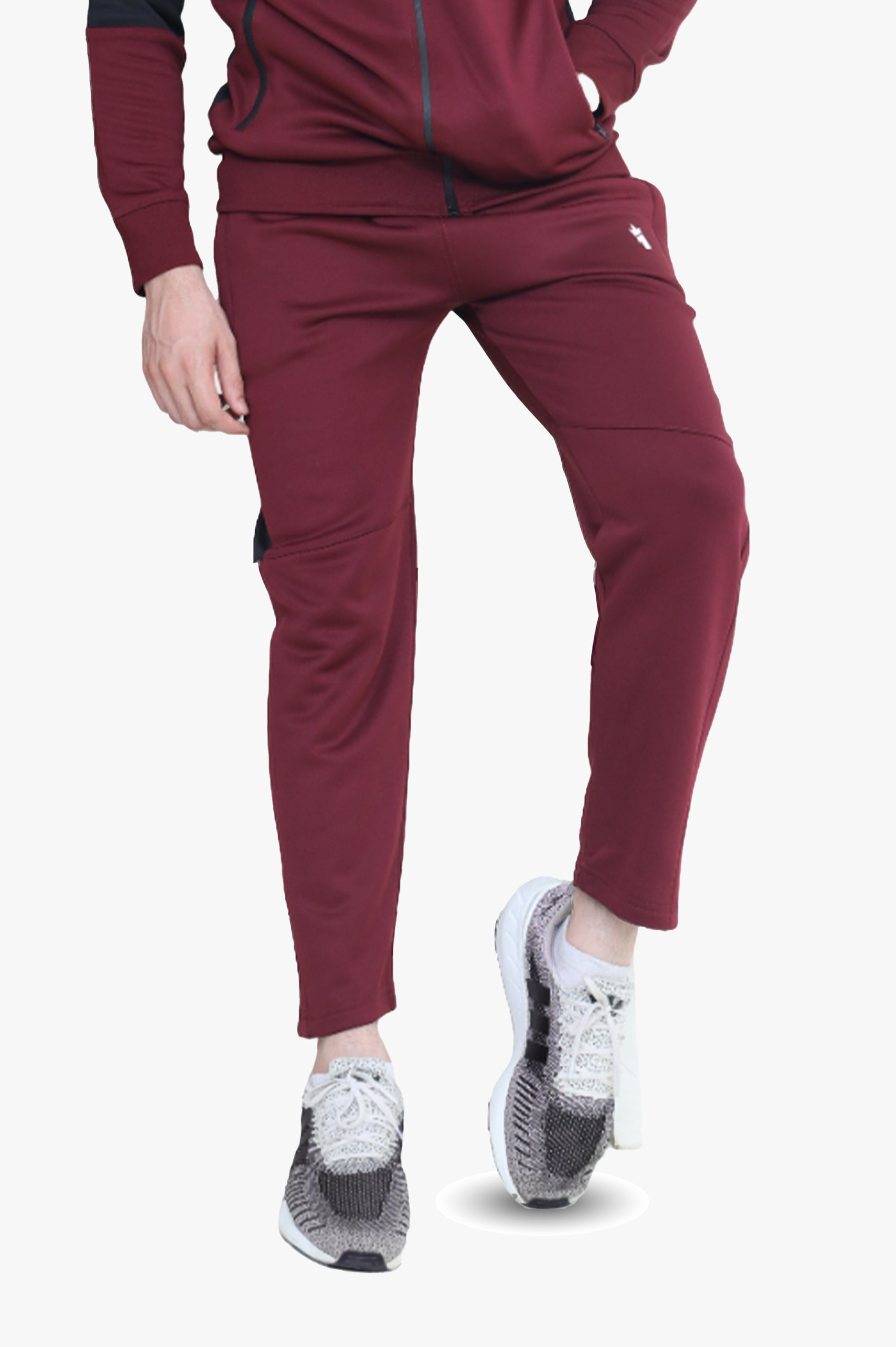 Mens - Winter Tracksuit - Maroon Velocity