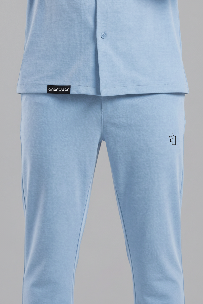 Mens - Dri Fit Tracksuit - Safari Co-Ord Set - Light Blue