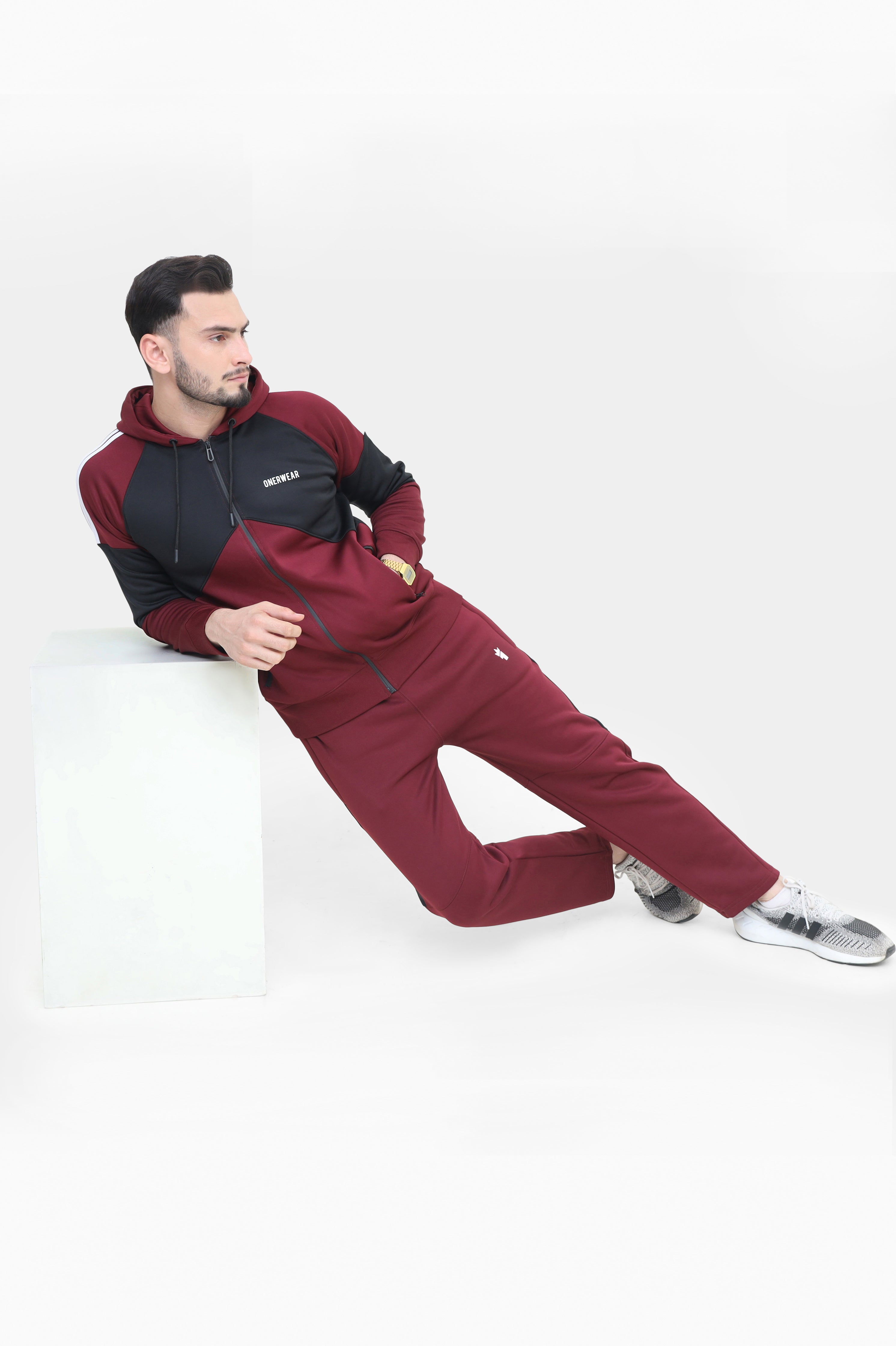 Maroon Velocity - Winter Tracksuit - Onerwear