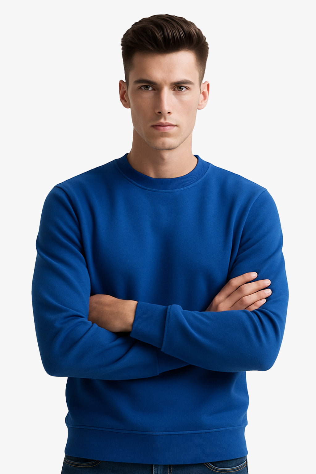 Royal Blue Baggy Drop Sweatshirt
