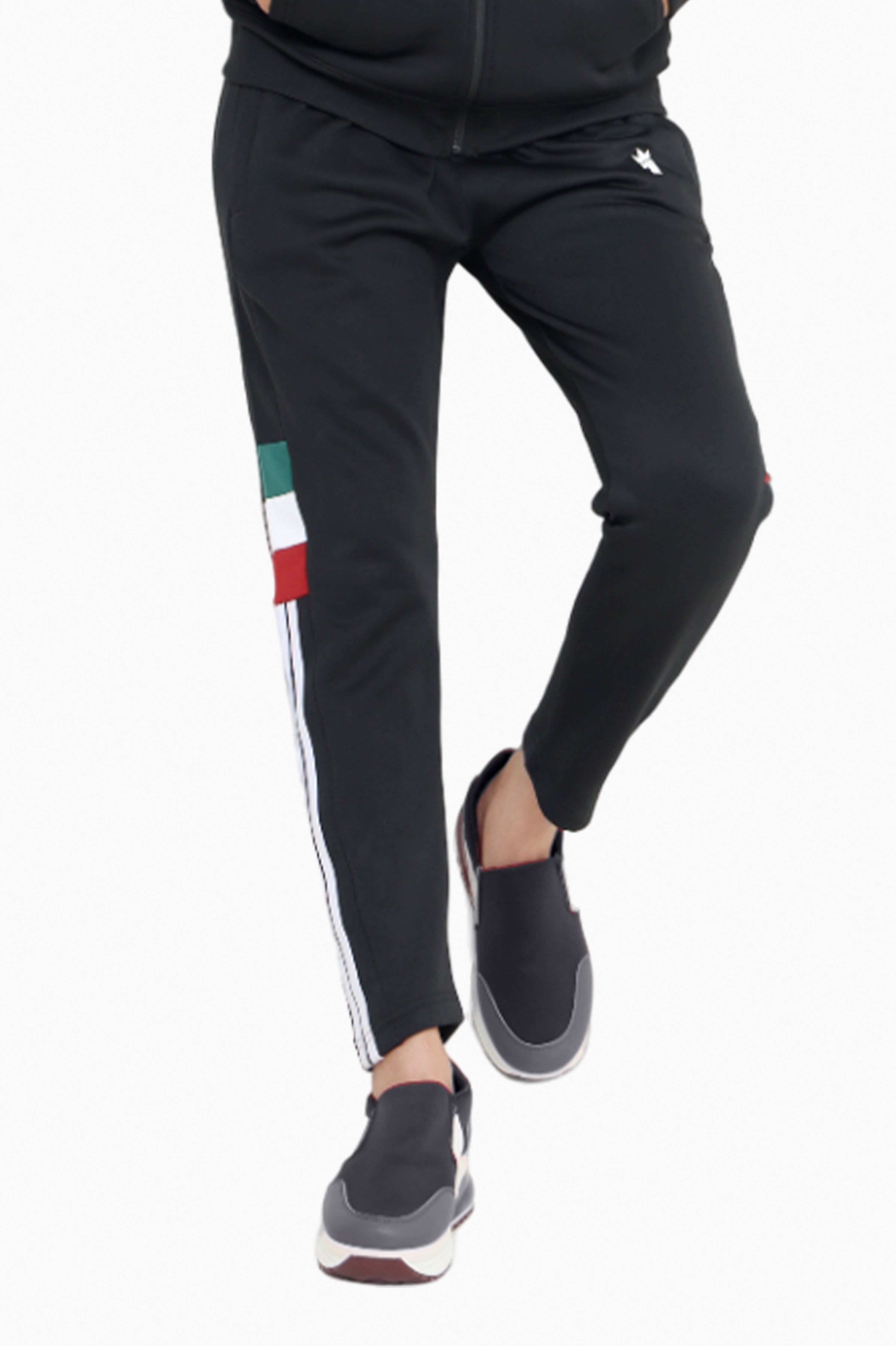 Womens - Winter Tracksuit - Tri Flare Black