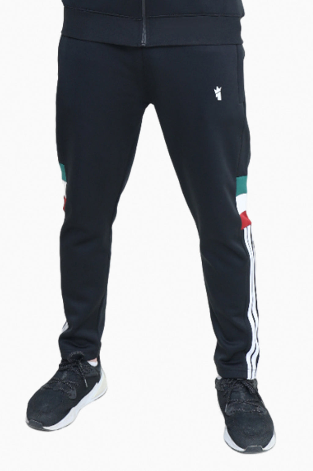Mens - Winter Tracksuit - Tri Flare Black