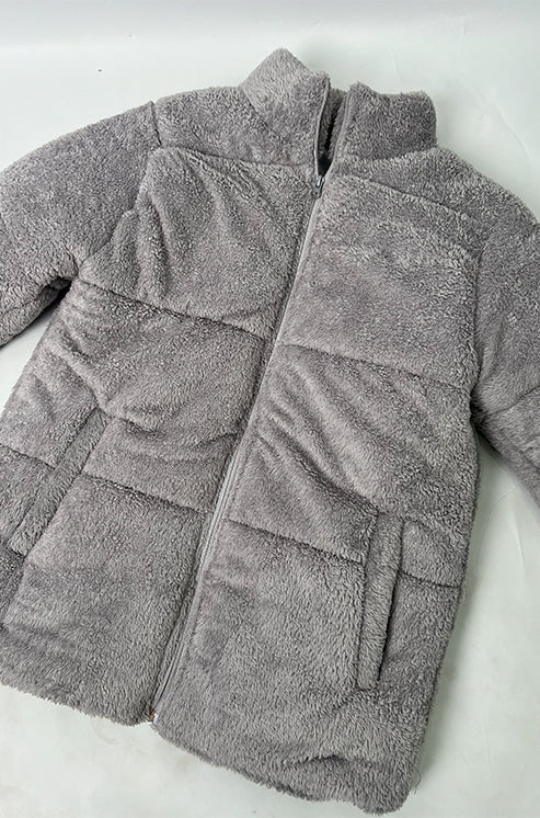 Men's - Sherpa Puffer - Light Gray