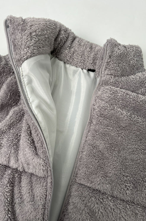 Men's - Sherpa Puffer - Light Gray