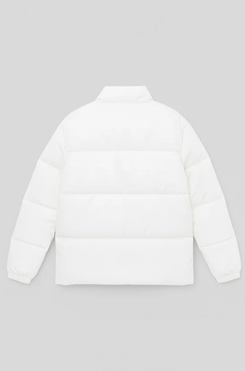 Women's - Puffer Jacket (Full Sleeves) - White
