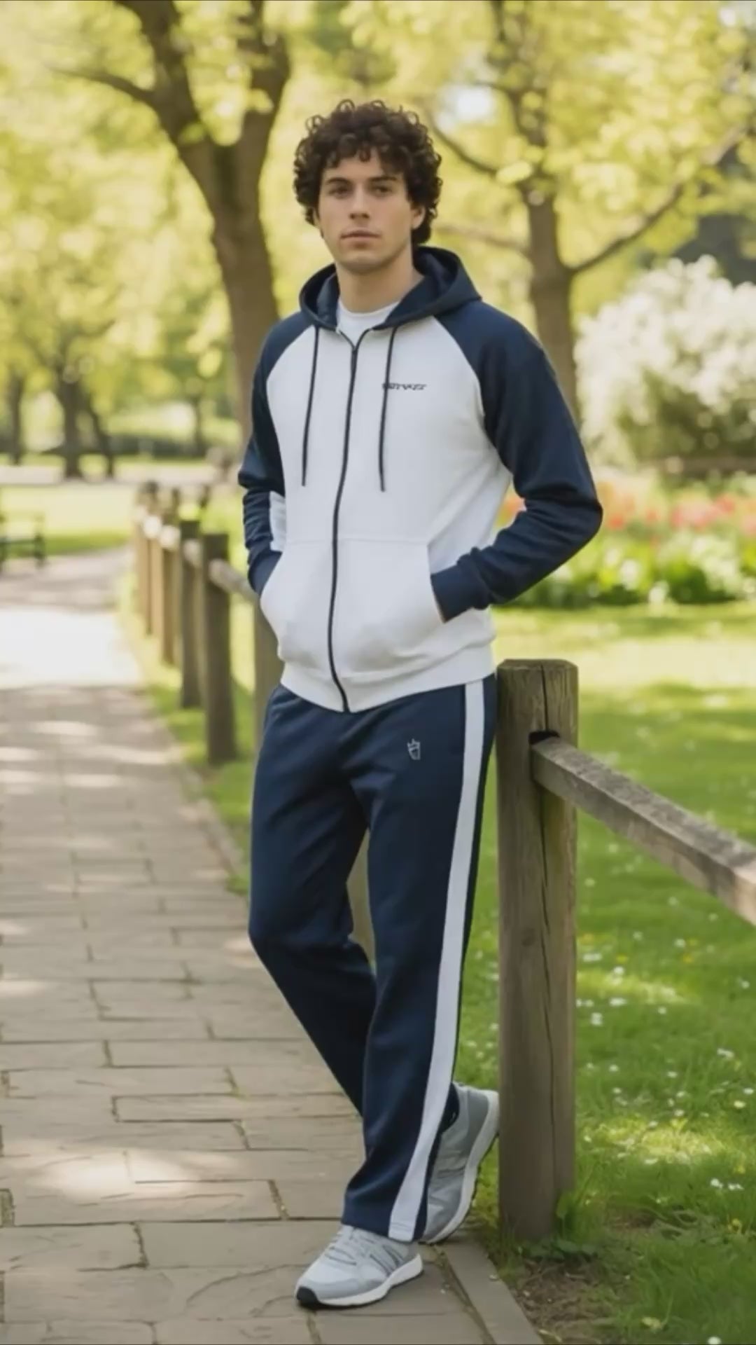 Men's - Winter Tracksuit - Glacier Blue