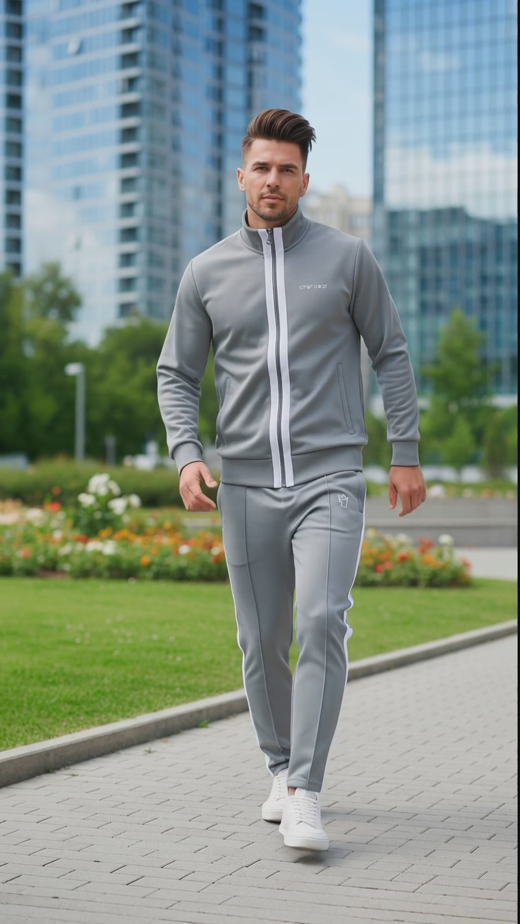Men's - Winter Tracksuit - Slate Gray