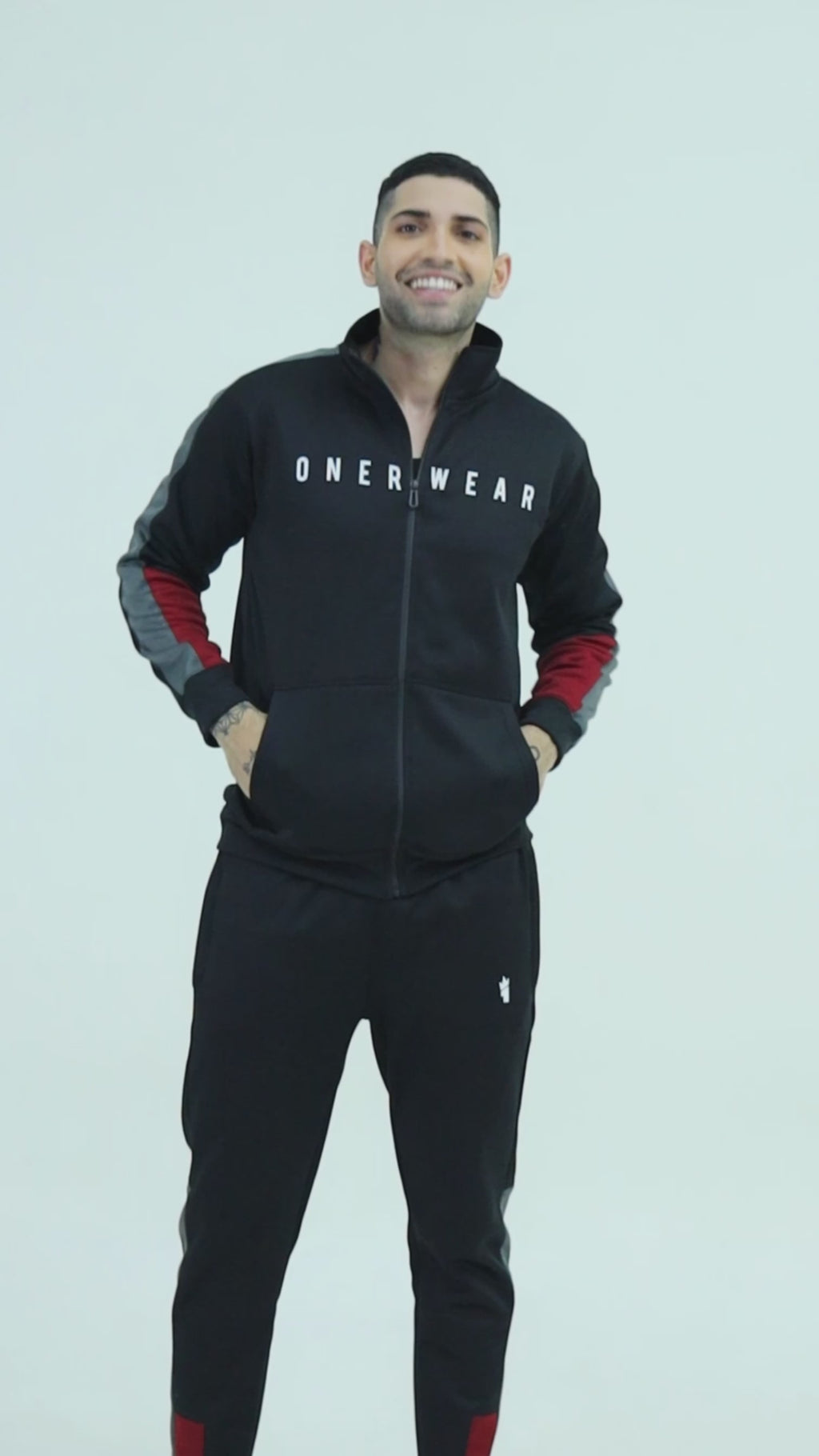 Men's - Winter Tracksuit - Black Boost