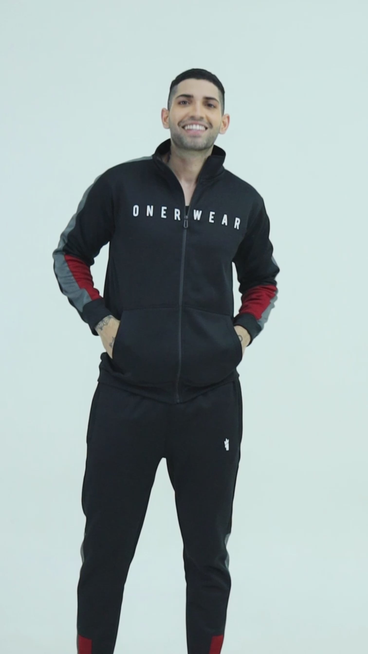 Men's - Winter Tracksuit - Black Boost