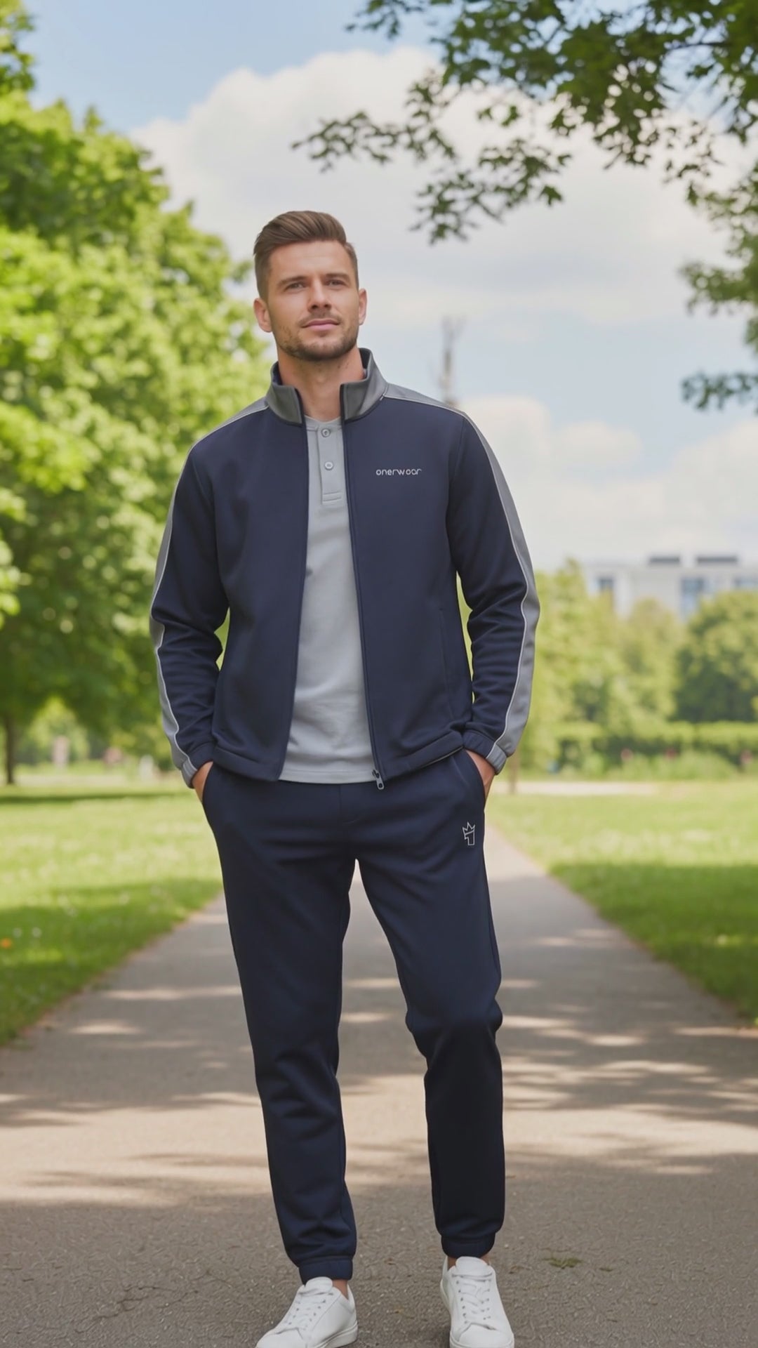 Men's - Winter Tracksuit - Blue Ocean