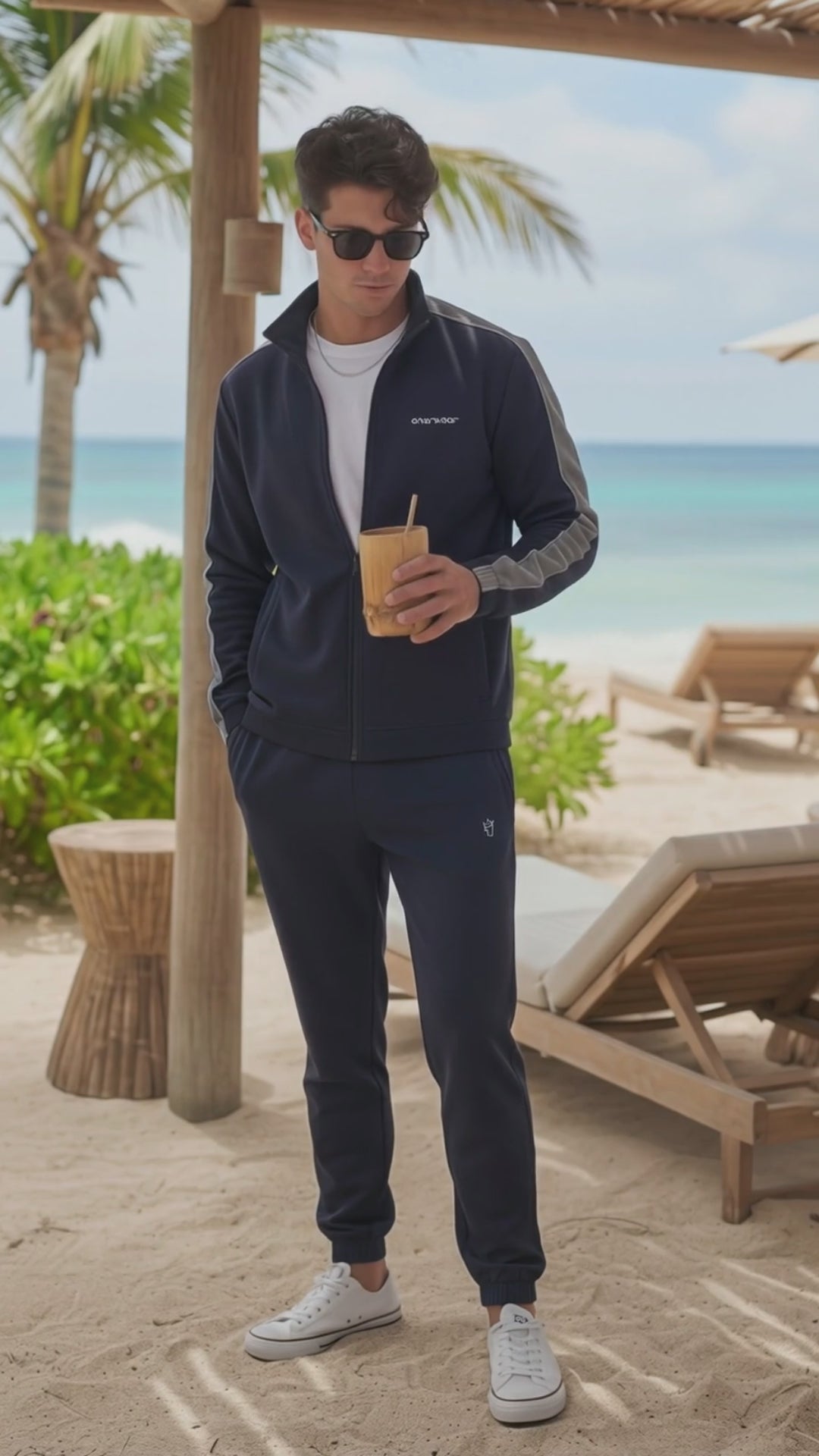 Men's - Winter Tracksuit - Blue Ocean
