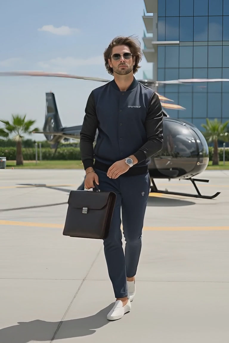 Men's - Winter Tracksuit - Midnight Blue