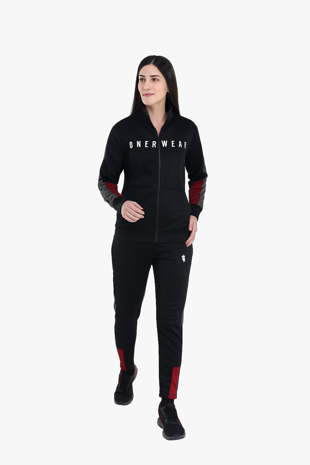 Womens - Winter Tracksuit - Black Boost